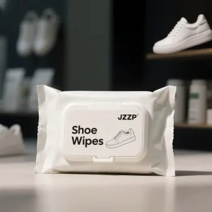 Disposable Shoe Wet Wipes for Sneakers Sports Shoes Quick Cleaning Non Woven Polyester Material Customizable Packaging