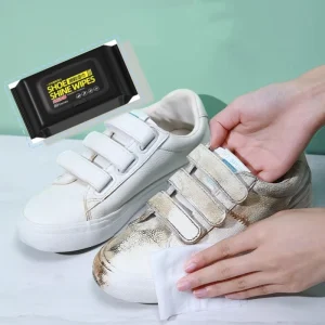 Disposable Small White Shoe Wipes Sneakers Clean Decontaminate Shoe Wipes Shoe Cleaner 12 30 80 PCS Sneaker Wipes