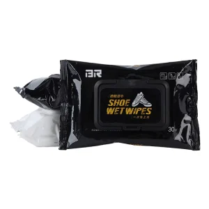 Disposable Sneakers Cleaning Wet Wipes Shoe Leather Cleansing Wipes for Travel