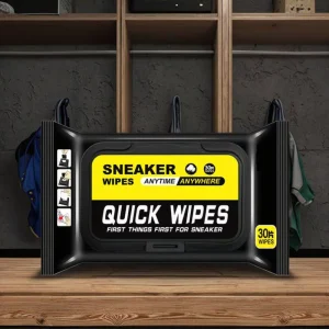 Disposable Thick 45gsm Non Woven Unscented Cleaning Care Sport Shoes Sneaker Wet Wipes Adults Household Customized Sheet Size