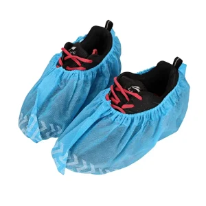 Double Elastic and Full Elastic Nonwoven Shoe Covers Dual Reinforcement Prevents Slipping Full Elastic Wrap Ensures a Snug Fit
