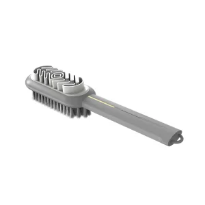 Double Sided Shoe Brush Suede and Rubber Cleaner Soft Bristles No Scratch