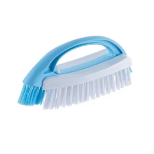 Dual-Purpose Portable Handheld Removable Washable Laundry Kitchen Bathroom Shoe Brush with Floor Gap Made of Durable Plastic
