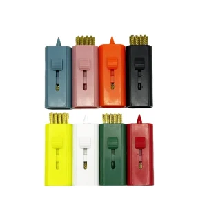 Dual Side Wire Bristle Mini Pocket Retractable Cleaning Tool Sport Accessory for Golf Club Cleaner