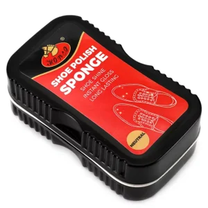 Dual-Sided Leather Shoe Polish Sponge