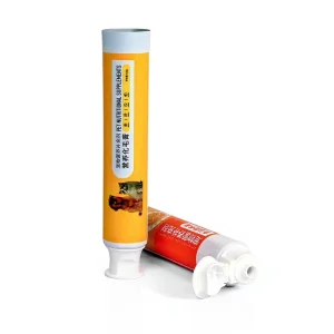 Durable Aluminum Plastic ABL Laminated Toothpaste Tube Custom Empty Refillable Tube Flip Cover