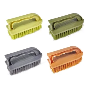 Durable Handheld Scrubbing Brush Plastic Shoe Cleaning Brush for Effective Stain Removal