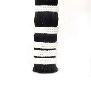 Durable Handmade Natural Horse Tail Hair Bundles for Art Brush Making Rustic Style Soft Animal Hair Filling Material