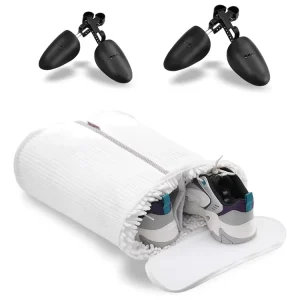 Durable New XXL 360 Degree Laundry Cleaning Shoe Washing Machine Bag for 2 Shoes Washing Machine with Adjustable Shoe Trees