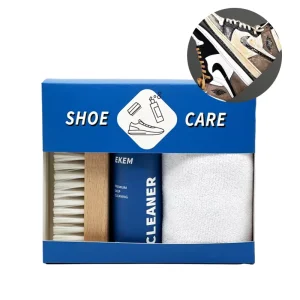 EKEM Oem Manufacturer Natural Ingredients Sneaker Cleaner Kit Shoe Cleaning Kit Private Label Shoe Cleaner