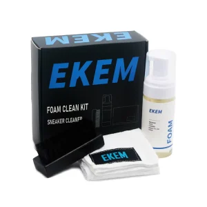 EKEM Sneaker Cleaning Solution 3 Pcs Premium Shoe Cleaner Kit With Brush and Towel