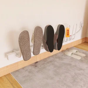 EVIA EV 60 Household Wall Mounted Heated Ski Boot Rack Aluminum Electric Shoe Dryer