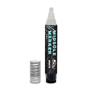 Easy DIY Sneaker Restoration White Midsole Paint Marker Touch-Up Pen for Removing Scuff Marks on Shoes