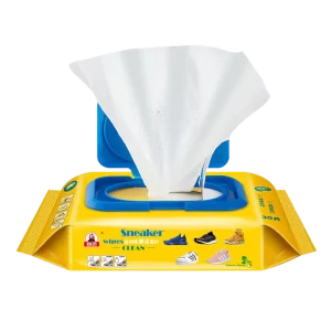 Eco Friendly 30 PCS Disposable Shoes Cleaning Wipes Mild Formula for Easy Use