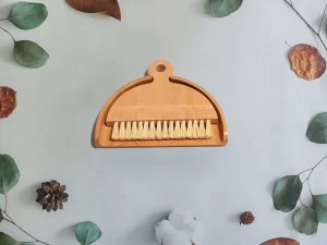 Eco Friendly Bamboo Shoe Brush Sisal Wood Short Handle Cleaning Set Lvjie Ljqjs 0053 2