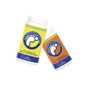 Eco-Friendly Biodegradable Smelly Foot Deodorant Powder Mint Scent Shoe Deodorizer Foot Odor Eliminator Sweat Moisture Absorbent