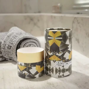 Eco Friendly Cardboard Kraft Tube Paper Scarves Clothes Cylinder Gift Packaging Custom Round Paper Tube for Shirt Packaging