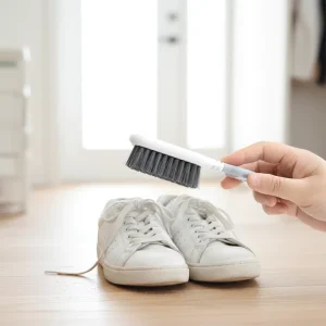 Eco Friendly Multi Functional Hard Bristled Shoe Cleaning Brushes With PP Handle PET Bristles For Shoe Brush Cleaning