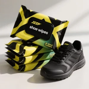 Eco Friendly Non Woven Shoes Cleaning Wet Wipes for Sneakers 15x20cm Soft Fragrance JZZP Brand Made in China