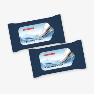 Eco Friendly Pearl Cotton White Shoe Cleaning Wipes Customizable