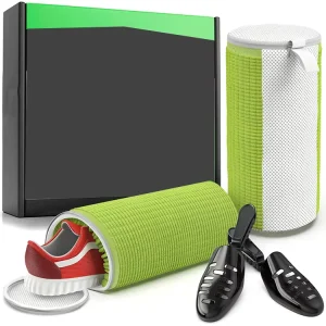 Eco Friendly Polyester Shoe Dust Bag with Zipper Closure for Washer Dryer Shoe Storage and Cleaning
