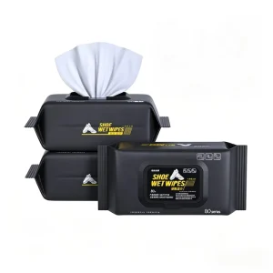 Eco Friendly Shoe Cleaning Wipes Soft Non Woven Wet Wipes