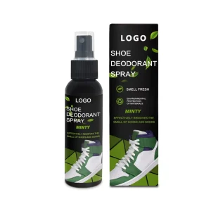 Eco Friendly Shoe and Feet Deodorizer Spray Odor Neutralizer with Long Lasting Smell with Customized Scent