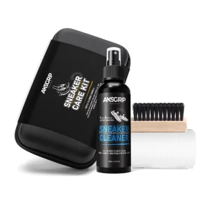 Eco friendly 120ml Sneaker Cleaning Kit with EVA Case Stain Remover Neutral Formula Alcohol Free Travel Kit