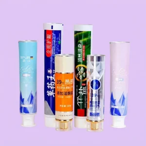 Eco friendly Flexible Cylinder Aluminum plastic Toothpaste Tubes 12.7 35mm Screw Cap Custom UV Private Label