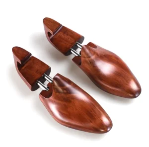 Eco friendly Shoe Boutique Display Beech Wooden Shoe Trees Support Keeping Shape and Anti wrinkle Adjustable Shoe Stretching