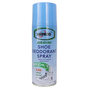 Effective Deodorizing Formula Odor Defense Refreshing Quick Dry Shoe Deodorant Spray OEM