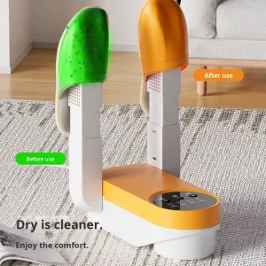 Electric 160W Double Feet Shoe Dryer Folding Retractable Smart Drying Machine