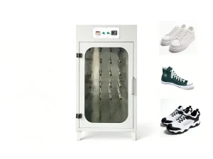 Electric 220V 10-20 Pairs Commercial Shoe Drying Machine with Gear and PLC Core Components 1 Year Warranty