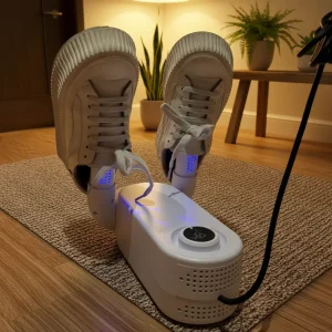 Electric Automatic Shoe Drying Machine Folding Quick Drying Activated Carbon Antibacterial Deodorization Time Constant Spin