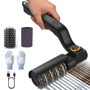 Electric Cleaning Brush 3 Speeds High Torque Cordless Power Scrubber USB C Fast Charge for Bathroom Kitchen Car Grill
