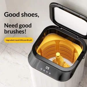 Electric Commercial Ultrasonic Shoe Cleaner With Cold Water Cleaning Sock Washing And Shoe Shining For Sneakers