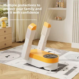 Electric Dual Foot Foldable Extendable Shoe Dryer