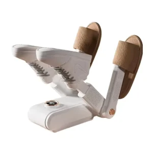 Electric Mini Portable Shoe Dryer Double Arm Sterilization Deodorizer 1 Year Warranty Household Plastic Material