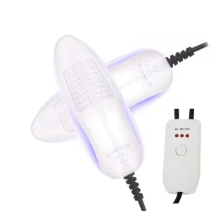 Electric Shoe & Boot Dryer with Light & Timer Warm Shoe Dryer Sanitize Ski Boots Dryer 110V European American British Plug