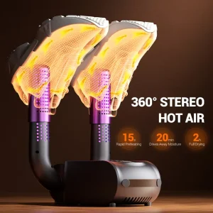 Electric Shoe Dryer Intelligent Timing PTC Heater Boot Warmer Deodorizing Portable Dryer Electric Shoe Warmer