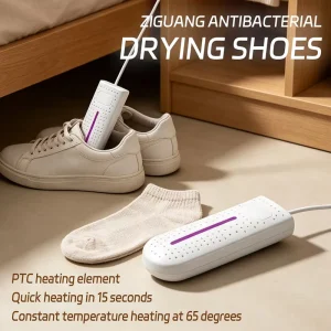 Electric Shoe Dryer Quick Drying Portable UV Light Deodorizing Warmer for Sneaker Socks Gloves Drying