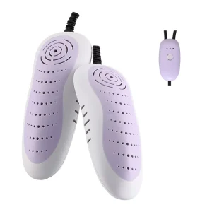 Electric Shoe Dryer RD-888 With Timer 4H 8H 12H PTC Heater for Boot Warmer Deodorizing Portable Dryer Purple