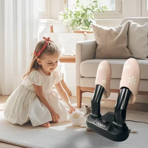 Electric Shoe Dryer for Shoes Boots Gloves Foot Washer Oven Drying Antibacterial 110W 100-240V CE Certified Home Use