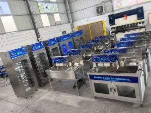 Electric Shoe Washing and Drying Machine with Brush Stainless Steel Housing Semi Automatic