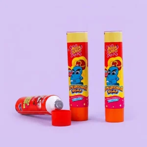 Empty Squeeze Aluminum plastic Jam Tube 12.7-35mm Toothpaste Tube Model UV Printed With Screw Cap