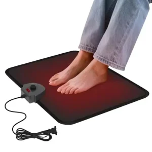 Energy Saving Heated Floor Mat Electric Foot Warmer Carpet Also Can Be a Shoe Dryer Cozy Home Comfort