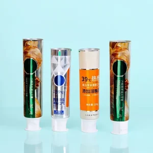 Environmentally Friendly Custom Aluminum Plastic Screw Cap 12.7-35mm Diameter for Toothpaste Packaging UV Printing