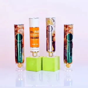 Environmentally Friendly Custom Empty Tube with Screw Cap Hand Cream Toothpaste Plastic Cosmetic Tube Packaging
