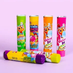 Environmentally Friendly Cylinder Aluminum Plastic Squeeze Tubes 12.7-35mm Screw Cap UV Printing for Toothpaste