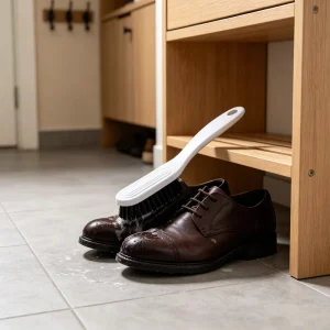 Ergonomic Grip PP PET Hand Scrub Brush Heavy Duty Cleaning for Laundry Shoes and Household Floors
